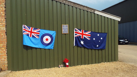 Cloot Drove Lancaster Mid-Air Collision Memorial — photograph