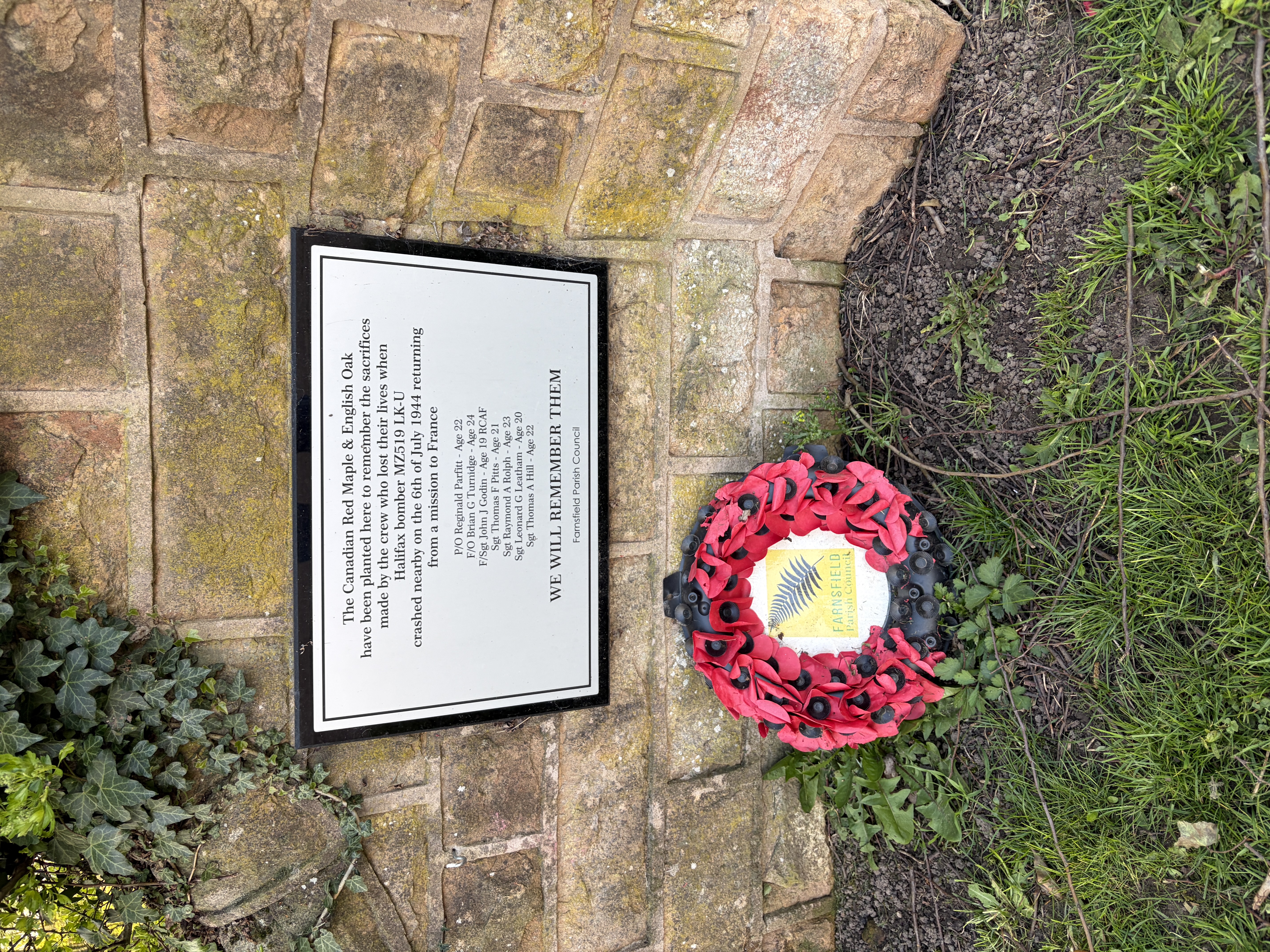Community photo — Keith Binley site visit