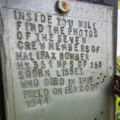 Little Atwick Halifax Memorial — photograph