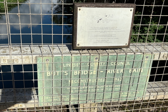 Tattershall (2) Lancaster Memorial — photograph